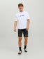 Camiseta de manga corta con estampado trasero blanca - JORMASTERPIECE TEE SS CREW NECK TG