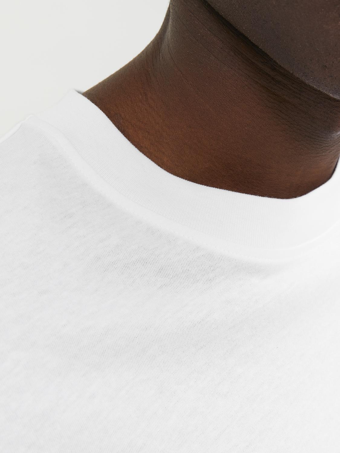 Camiseta básica blanca -JJEBRADLEY