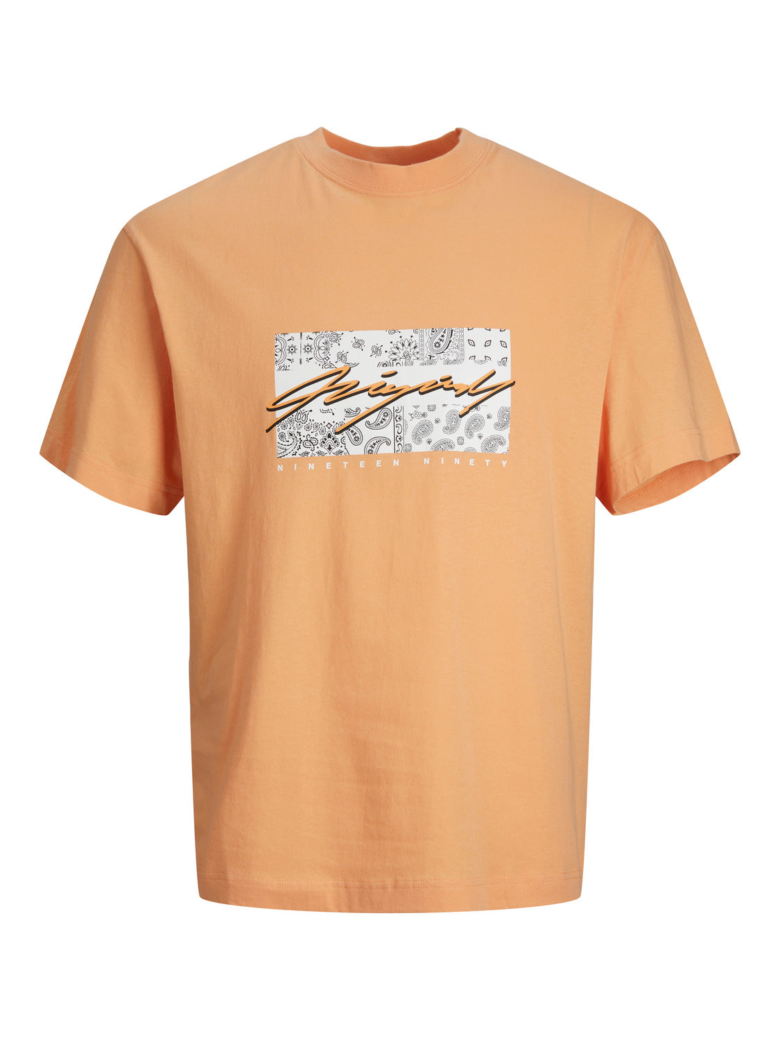 Camiseta de manga corta JORPAISLEY - Naranja