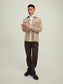 Camisa de manga larga beige JAY