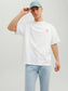 Camiseta de manga corta JORCUTS - Blanco