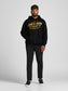 Sudadera con capucha PLUS negra - LOGO