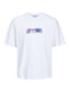 Camiseta de manga corta con estampado trasero blanca - JORMASTERPIECE TEE SS CREW NECK TG