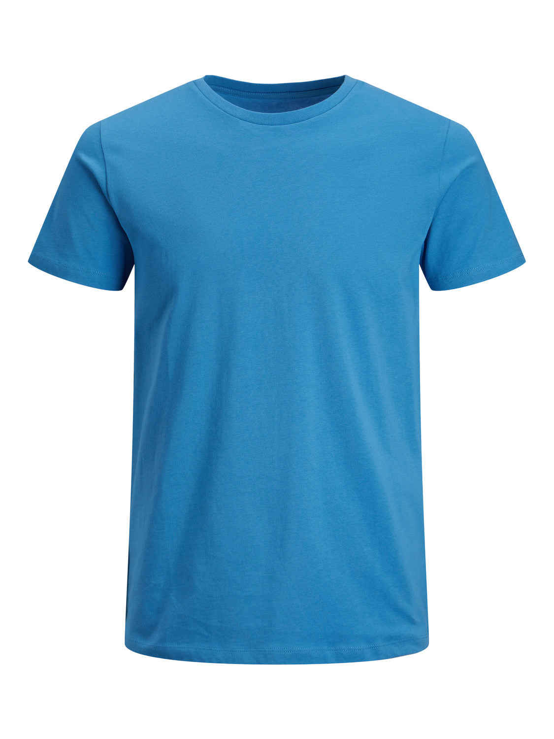 Camiseta básica de algodón JJEORGANIC - Azul