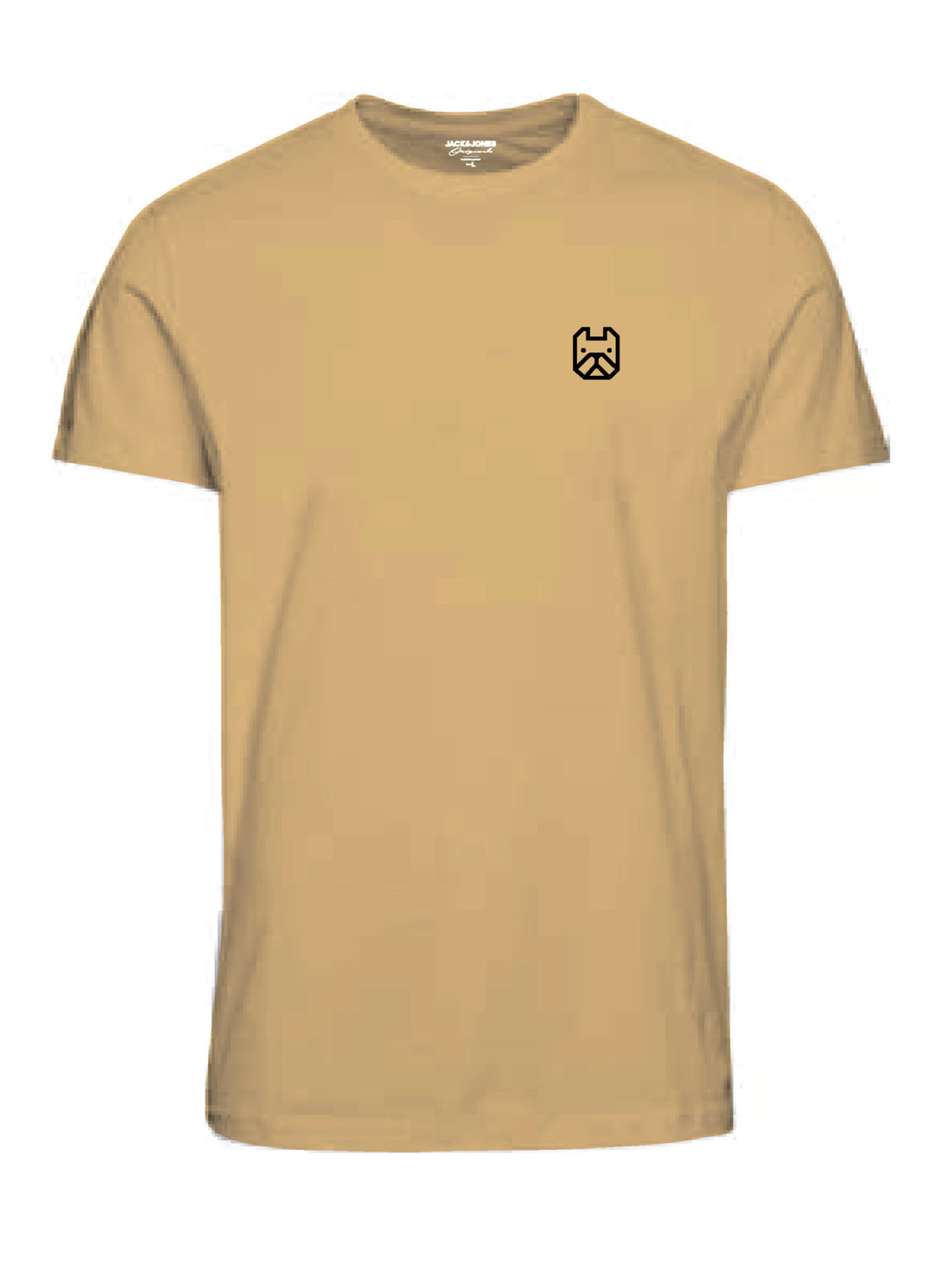Camiseta de manga corta de algodón JORDOGSEN - Amarillo
