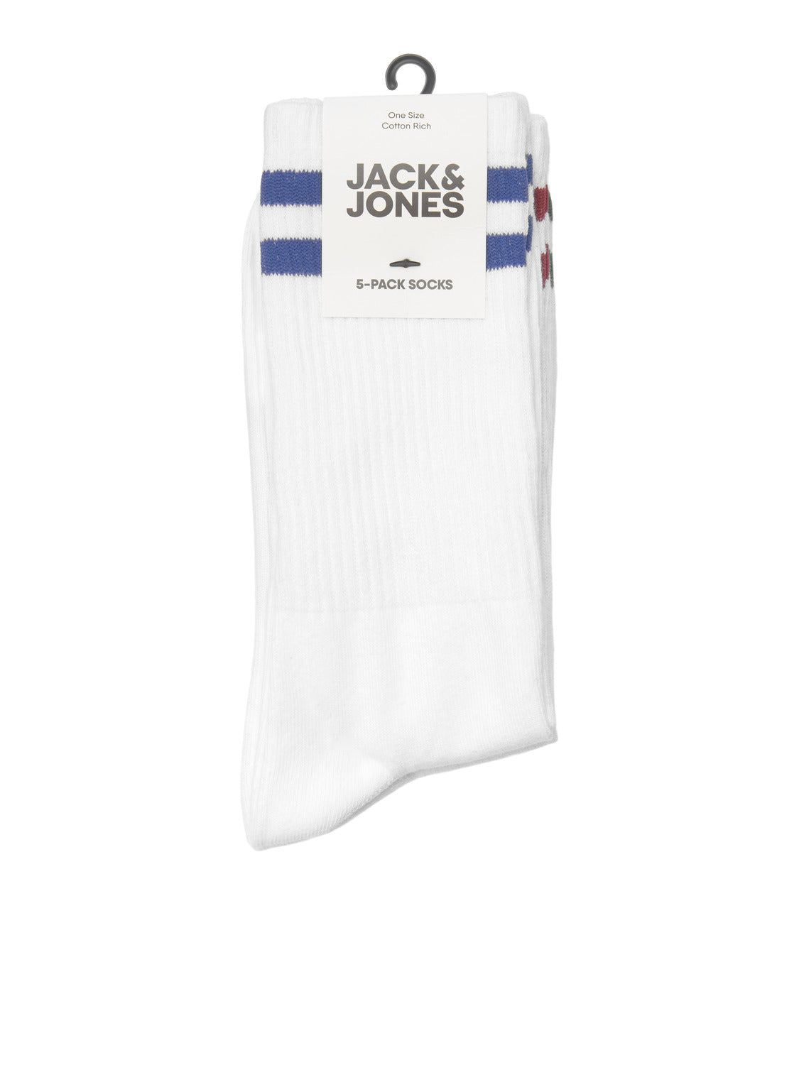 Pack de 5 calcetines blancos FURY