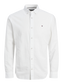 Camisa lino blanca -JPRBLUSUMMER