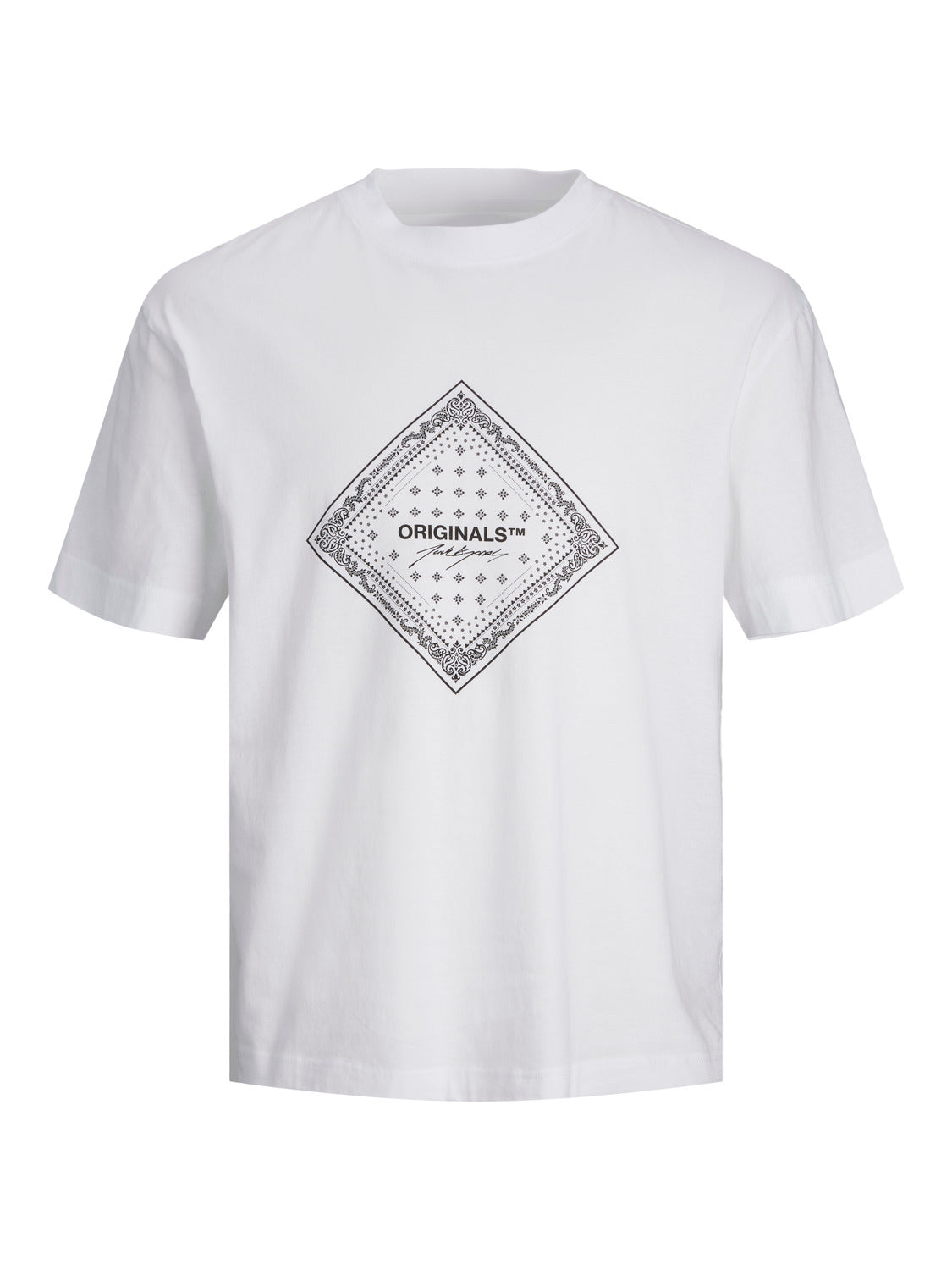 Camiseta de manga corta JORPAISLEY - Blanco