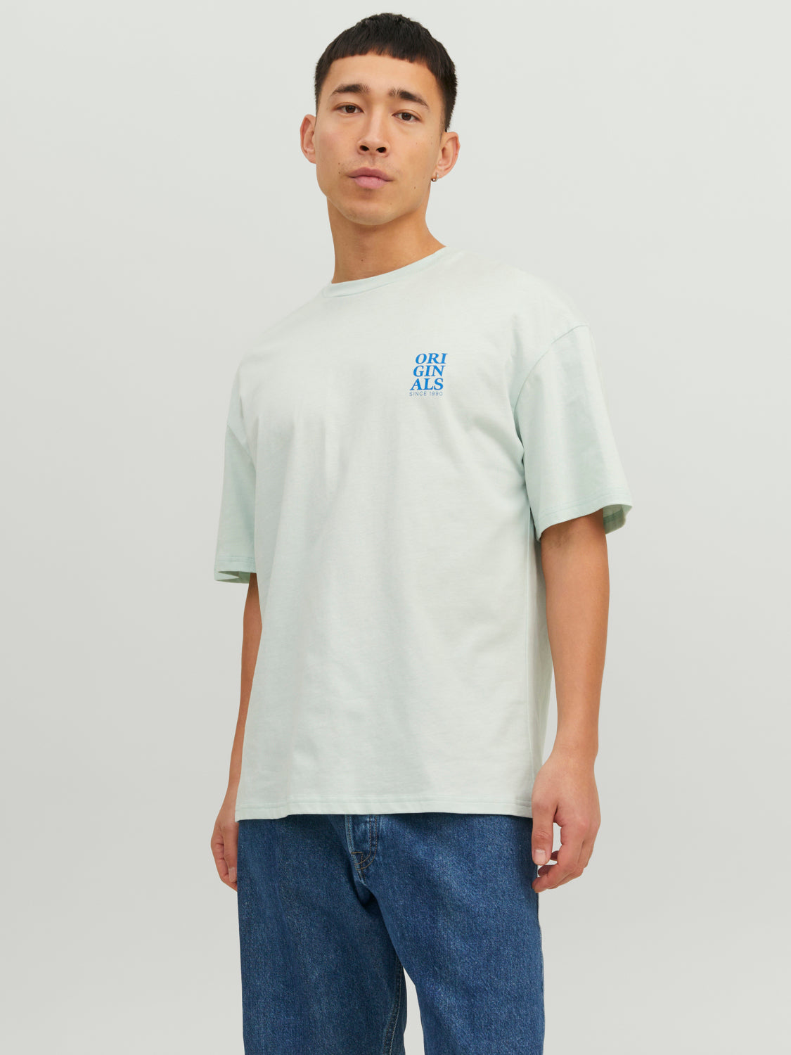 Camiseta de manga corta JORCUTS - Azul