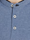 Polo de cuello mao JJEPAULOS - Azul