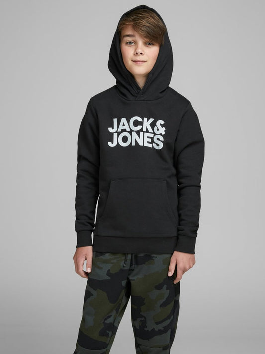 Sudadera logo negra - JJECORP