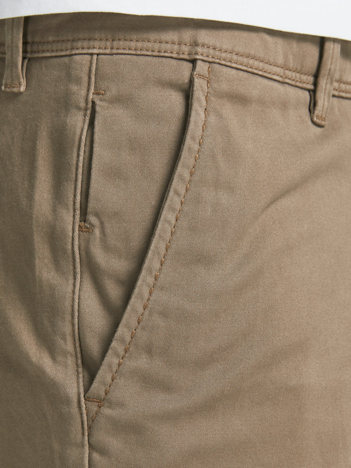 Pantalones cortos chinos beige - JPSTBOWIE