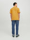 Camiseta de manga corta con logo JJEJOSH - Amarillo