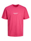 Camiseta de manga corta rosa - JORVESTERBRO