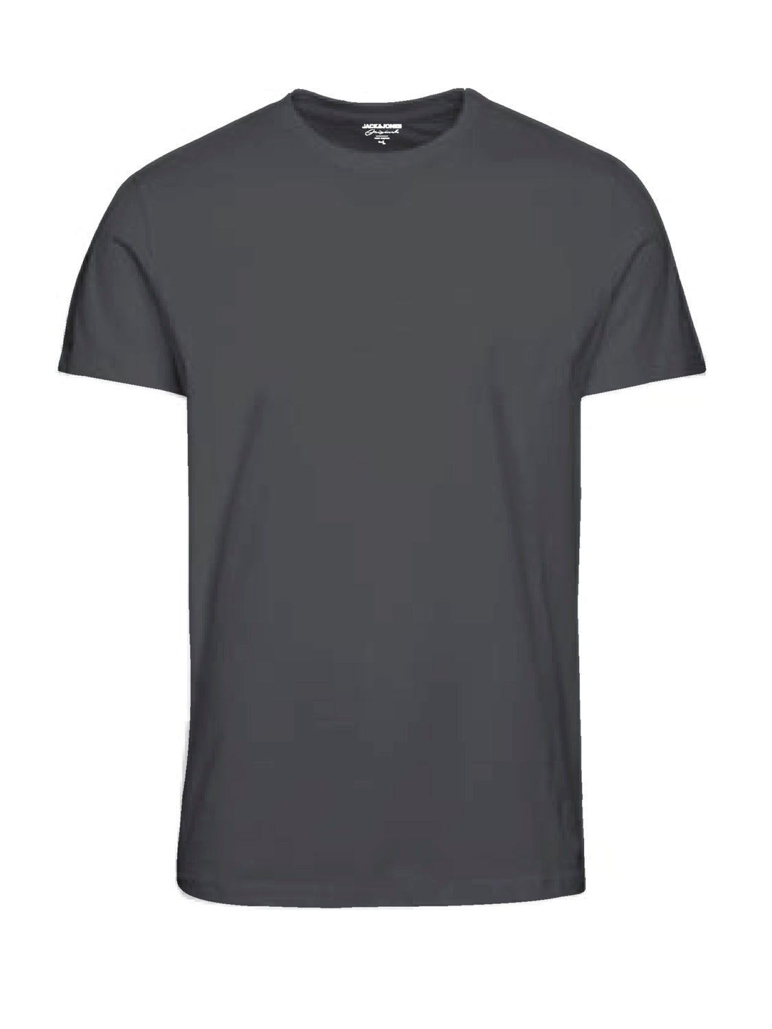 Camiseta básica de manga corta- JORSTAC Negro