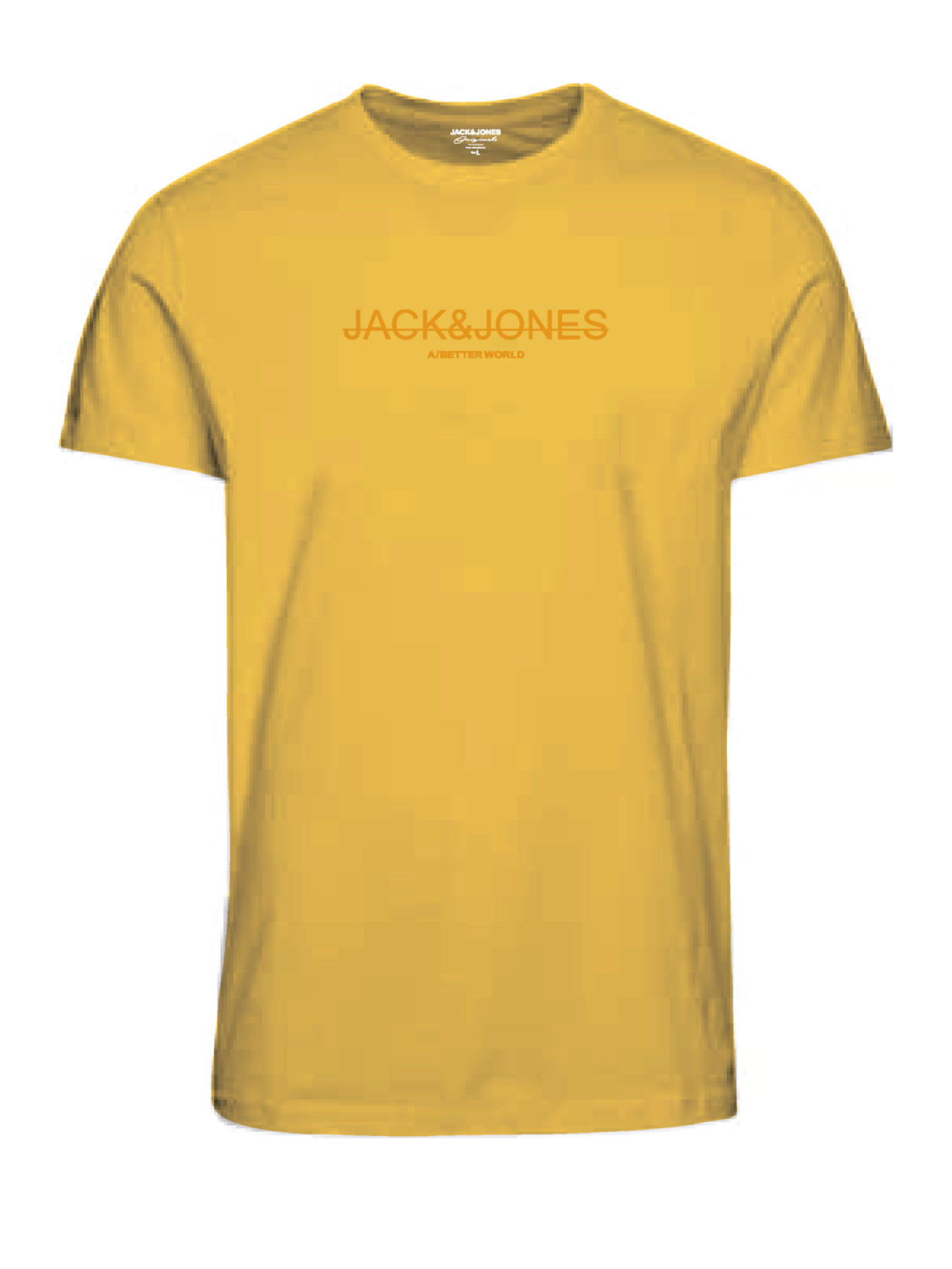 Camiseta de manga corta- JORWAVEN Amarillo