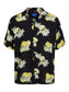 Camisa de manga corta estampada JORLUKE - Negro