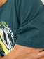 Camiseta de manga corta- JORAFTERLIFE Verde oscuro