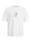 Camiseta estampado espalda blanco - JORDESTINY
