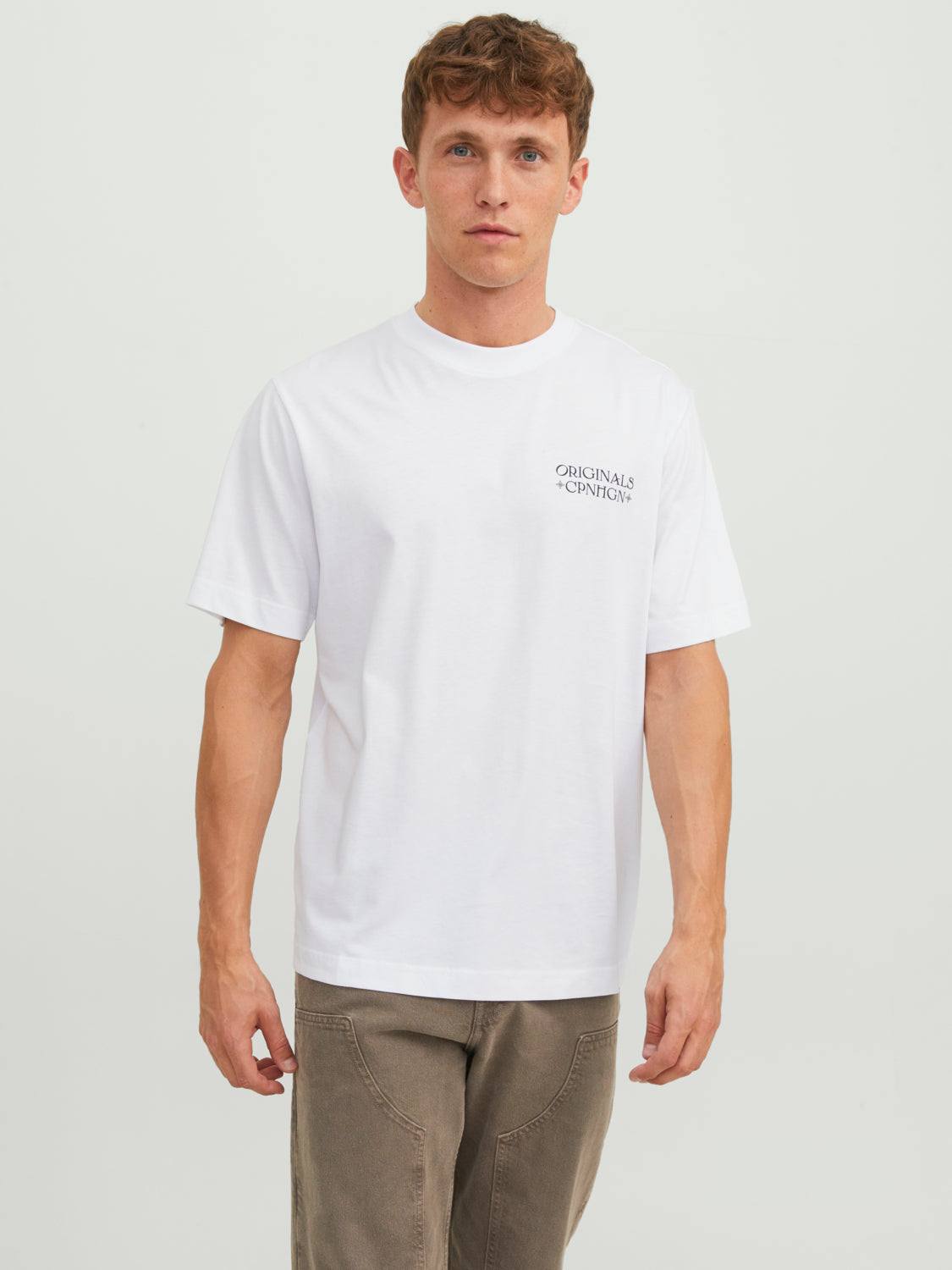 Camiseta estampado espalda blanco - JORGRACIA