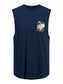 Camisilla JORPARADISE - Azul marino