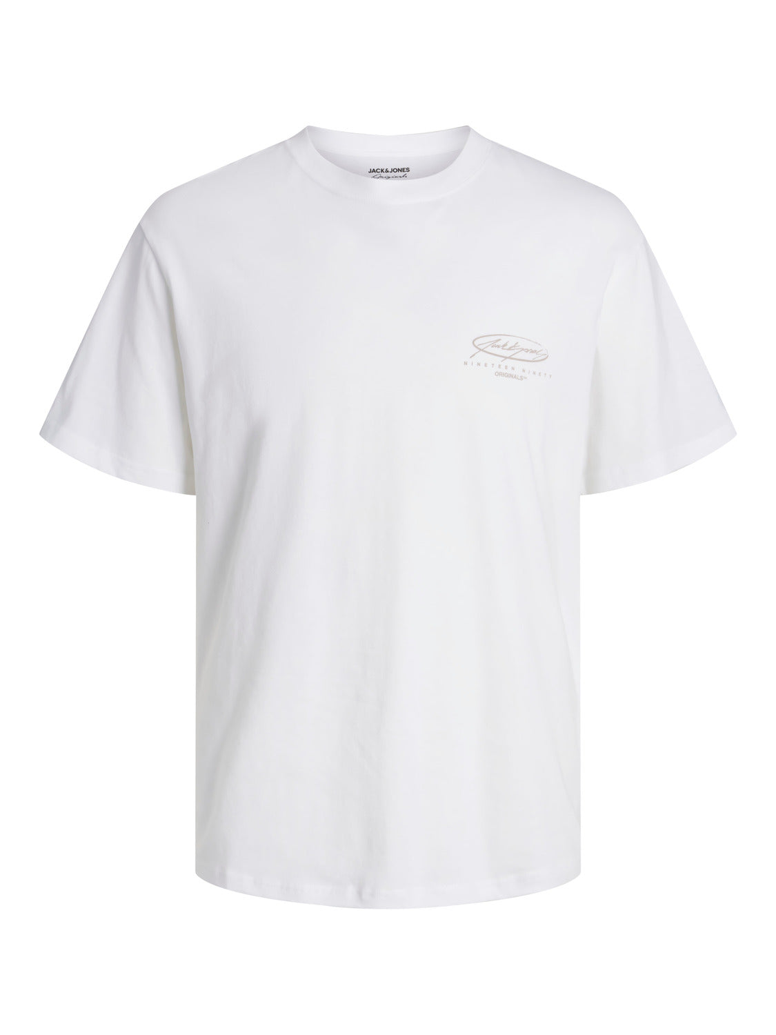 Camiseta de manga corta blanca - JORMONOBACK