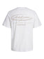 Camiseta de manga corta blanca - JORMONOBACK