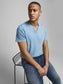 CAMISETA SPLIT - DENIM AZUL