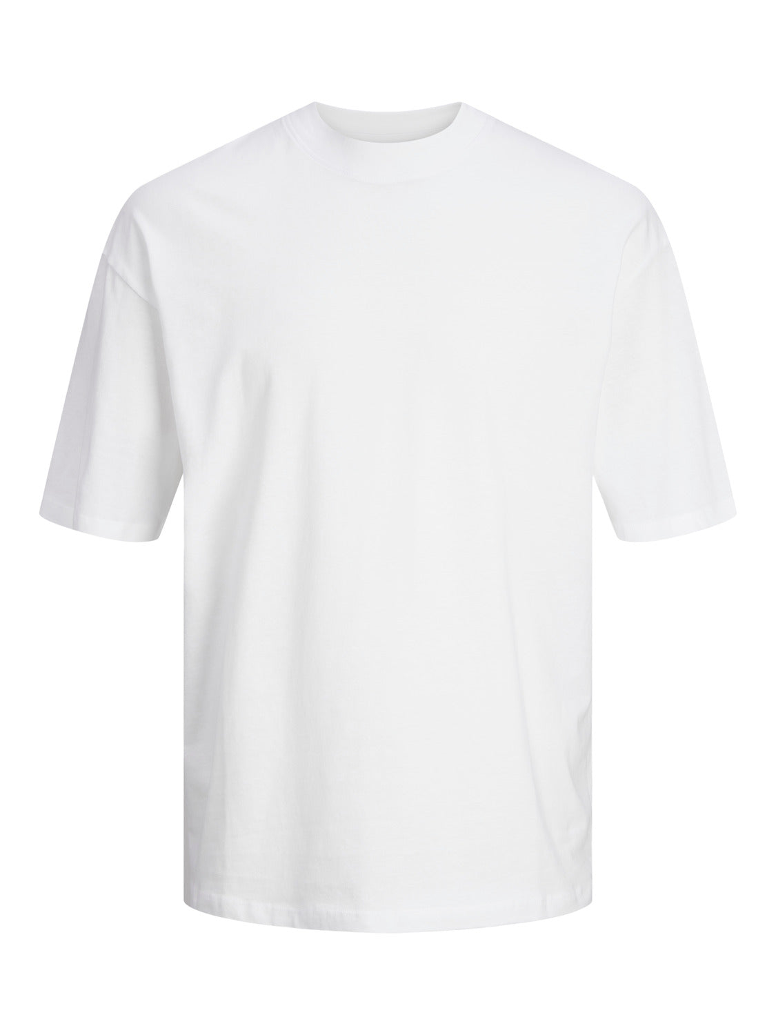 Camiseta de manga corta de algodón JJETIMO - Blanco