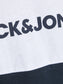Camiseta Logo Blocking Junior - Azul