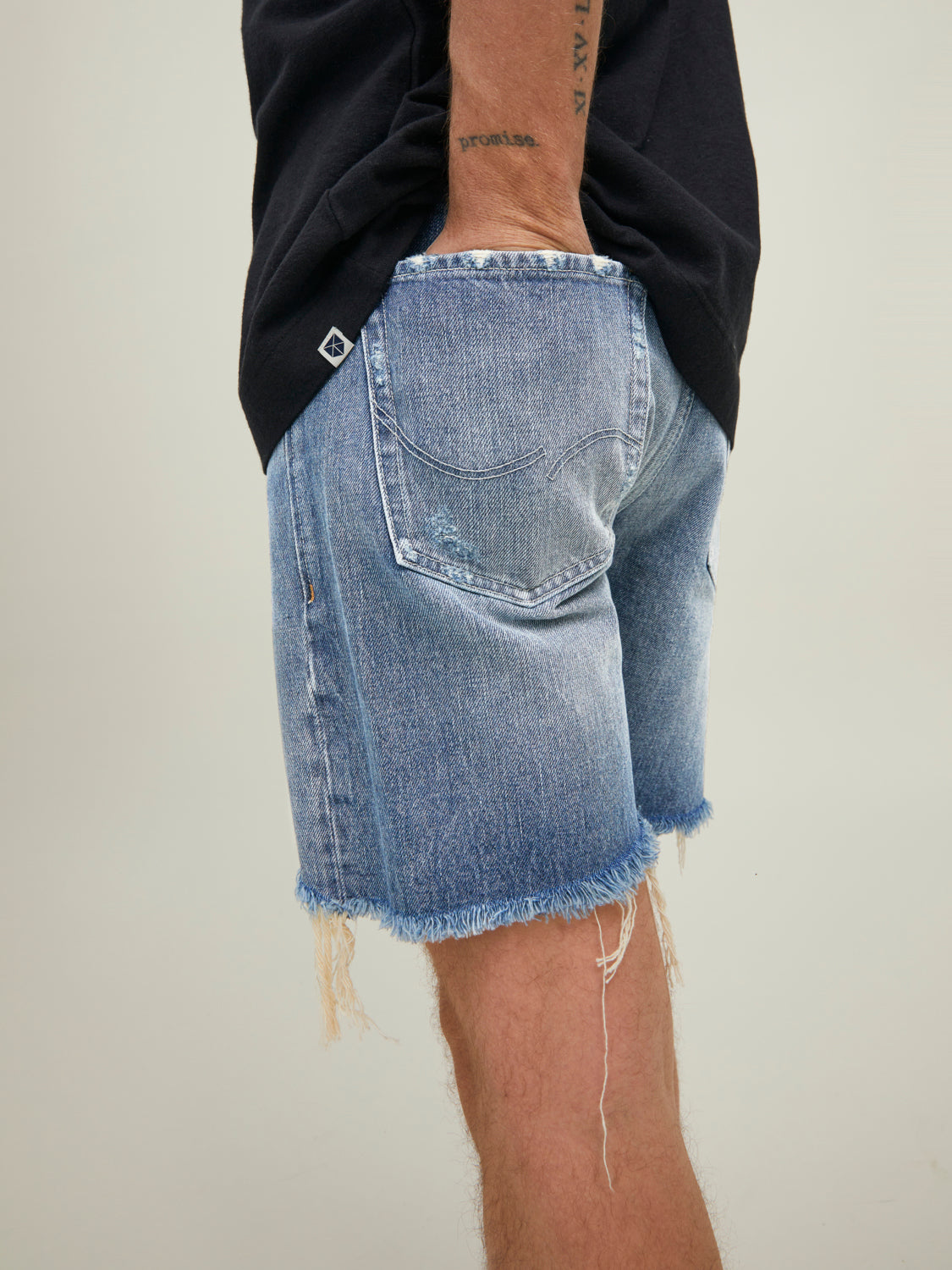 Pantalones cortos azul -JJICHRIS
