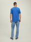 Camiseta de manga corta azul - JORCOPENHAGEN TEE SS CREW NECK NOOS