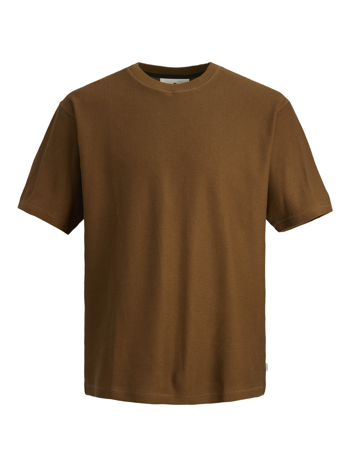 Camiseta de manga corta básica marrón - JPRBLADAMIEN