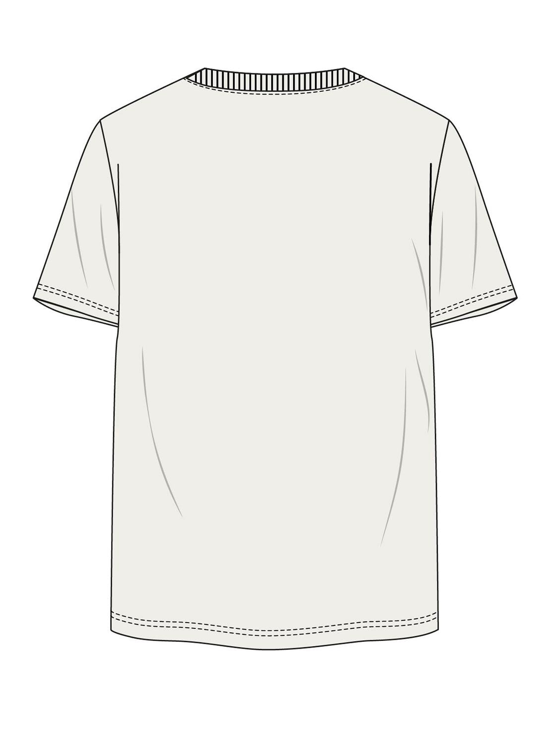 Camiseta blanca estampada - JCODRAGON