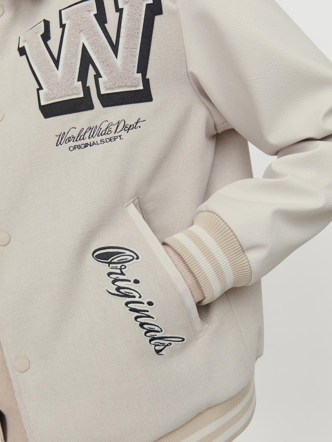 Chaqueta gris - JORVARSITY