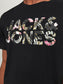 Camiseta manga corta con logo negra - JJEJEFF