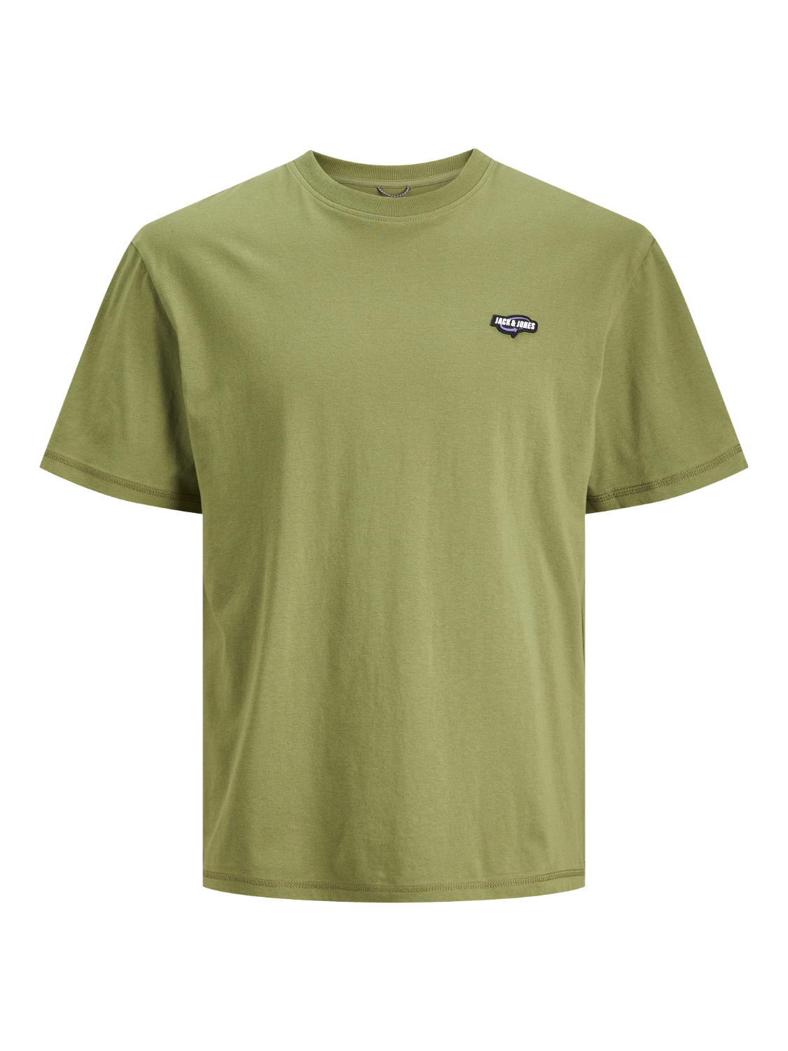 Camiseta básica verde con logo - JCOBLACK
