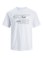 Camiseta manga corta blanca con logo - JCOBLACK